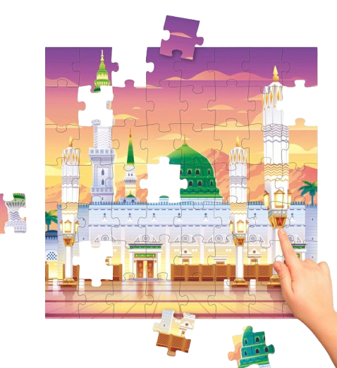 puzzle médine jeux islam